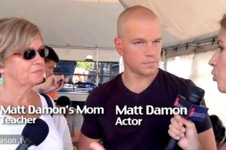 Matt Damon Goes In on Reporter Defending Teachers
