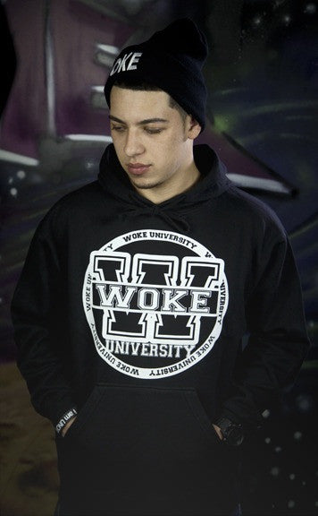 Woke University Black Hoodie - WOKE - 3