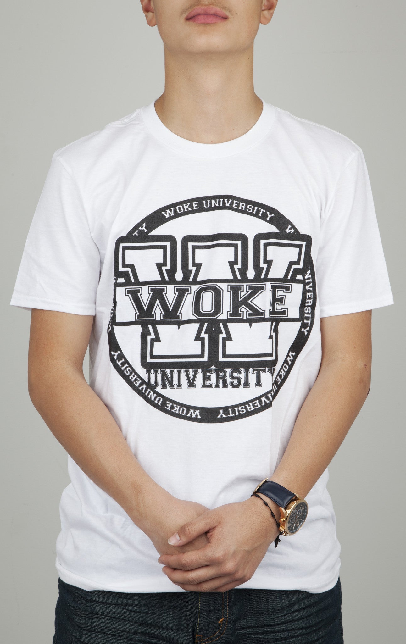 Woke University White Tee - WOKE - 1